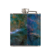 ミスティックマウンテン ほ座星雲 Hubble宇宙写真 フラスク (裏面)