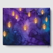 ミスティックマラケシュナイトランタン&《写真》ぼけ味結婚ズ ゲストブック (裏面)