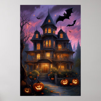 ミスティックマンショ不気味ンハロウィーン ポスター