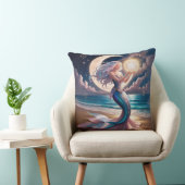 ミスティックマーメイド装飾用クッション – 天空ファンタジー クッション (椅子)