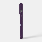 ミスティックムーンクリスタルフラワーフォンケース iPhoneケース (左側面)
