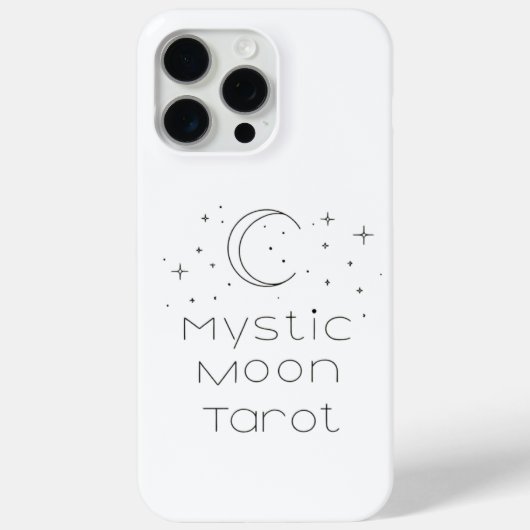 ミスティックムーンタロットミニマリストiPhone 15 Case-Mate iPhoneケース (裏面)
