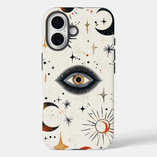 ミスティックムーン&スターズボーホフォンケース Case-Mate iPhoneケース (裏面)