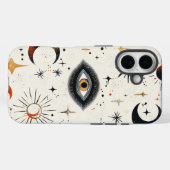 ミスティックムーン&スターズボーホフォンケース Case-Mate iPhoneケース (裏面 (横))