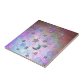 ミスティックメタリックモーオンズアンドスターズパステル タイル (側面)