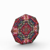 ミスティックモザイク |八角形結晶 フォトブロック (左)