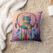 ミスティックレインボー虎猫ドリーム クッション (ブランケット)
