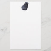 ミスティックレイヴンポートレートケルト異教のアート 便箋 (正面)