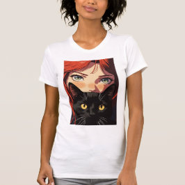 ミスティックレッドイラストTシャツ Tシャツ
