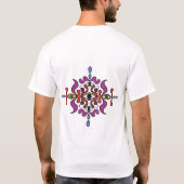 ミスティック・アイ 神秘的な瞳 Tシャツ (裏面)