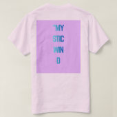 「ミスティック・ウィンド」 Tシャツ (デザイン裏面)