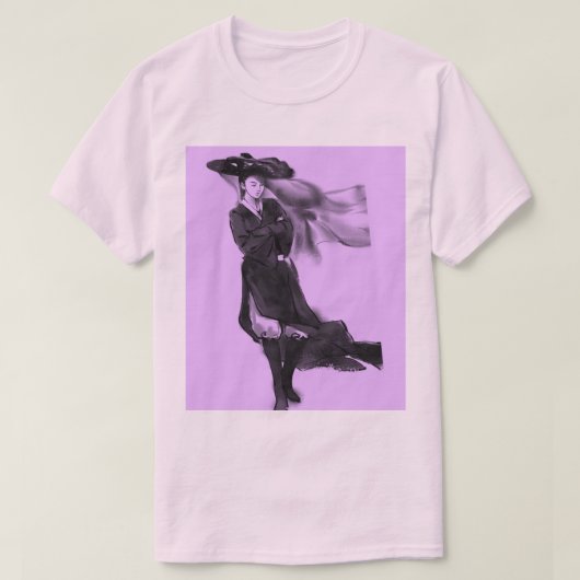 「ミスティック・ウィンド」 Tシャツ (デザイン正面)