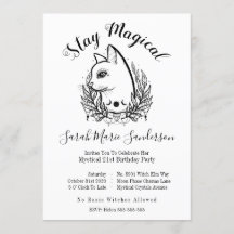 ミスティック·キャット21歳誕生日魔法ハロウィーン月相