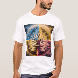 ミスティック コズミック デイティ マンダラ Tシャツ | サイケデリック