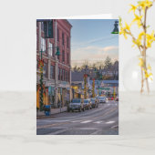 ミスティック、コネチカット州のグリーティングカード カード (黄色い花)