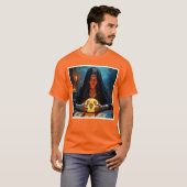 ミスティック・サイキック占い師デザイン Tシャツ (正面フル)