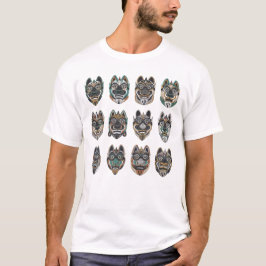 ミスティック トライバルマスク コレクション Tシャツ