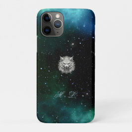 ミスティック+ナイトスカイ+ウルフ iPhone 11 PROケース