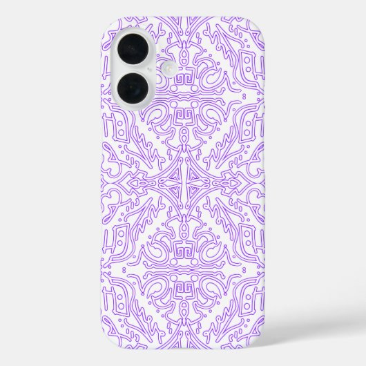 ミスティック・ネビュラ・ライラック Case-Mate iPhoneケース (裏面)