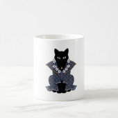 ミスティック・バティック 猫の女王 コーヒーマグ コーヒーマグカップ (中央)