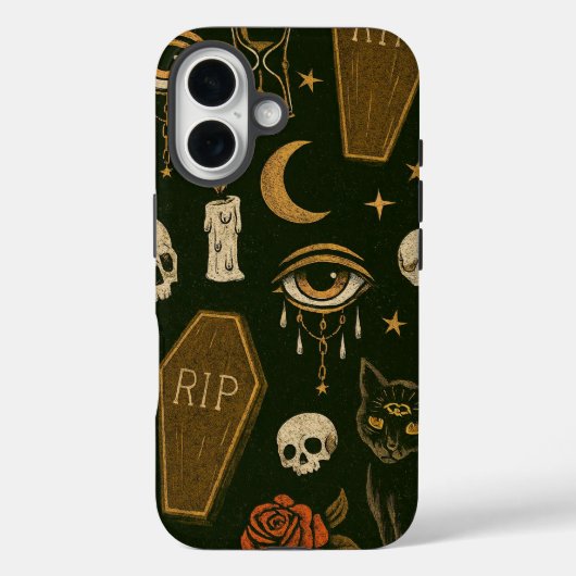 ミスティック・モーニング・ハロウィン Case-Mate iPhoneケース (裏面)