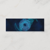 ミスティック〔占星術の〕十二宮図 – ジェミニ スキニー名刺 (裏面)