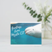 ミスティックCTポストカード – バーガーポストアート#004サイン ポストカード (スタンド正面)