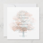 ミスティツリー結婚式招待状 招待状 (正面)