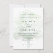 ミスティツリー結婚式招待状 招待状 (正面)