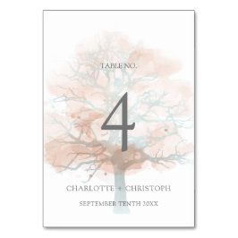 ミスティツリー テーブルナンバー