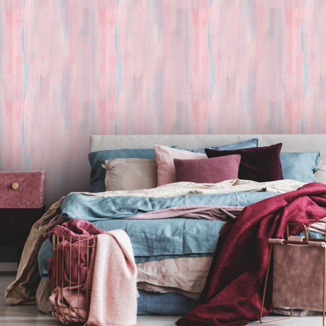 ミスティバラとパウダーブルー – 抽象芸術 壁紙 (クリエイターアップロード済み)