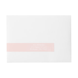 ミスティバラカッコいいの色が一致 ラップアラウンド宛名ラベル