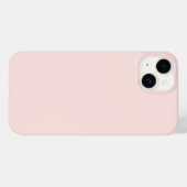 ミスティバラ16進コードFFE4E1 Case-Mate iPhoneケース (裏面 (横))