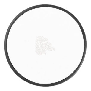 ミスティバラ、フラッシュマホガニー、装飾デザイン アイスホッケーパック