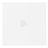 ミスティバラ、フラッシュマホガニー、装飾デザイン フォトキューブ (右)