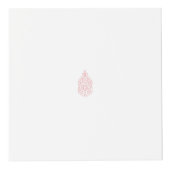 ミスティバラ、フラッシュマホガニー、装飾デザイン フォトキューブ (右)