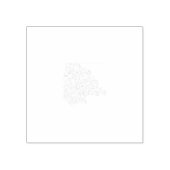 ミスティバラ、フラッシュマホガニー、装飾デザイン ラバースタンプ (インプリント)