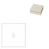 ミスティバラ、フラッシュマホガニー、装飾デザイン ラバースタンプ (押印)