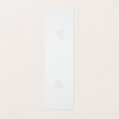 ミスティバラ、フラッシュマホガニー、装飾デザイン 名刺 (外部フラット)