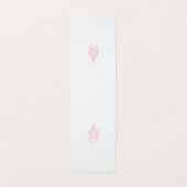 ミスティバラ、フラッシュマホガニー、装飾デザイン 名刺 (外部フラット)