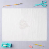 ミスティバラ、フラッシュマホガニー、装飾デザイン 薄葉紙 (クラフト)