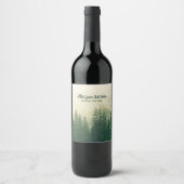ミスティパインフォレストツリーズカスタム記念 ワインラベル (正面)
