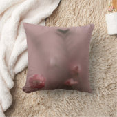 ミスティピンクフローラ装飾用クッション クッション (ブランケット)