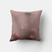 ミスティピンクフローラ装飾用クッション クッション (裏面)