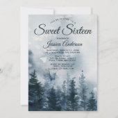 ミスティフォレストSweet sixteen 招待状 (正面)