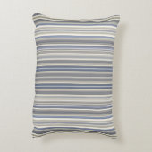 ミスティブルーグレーストライプ アクセントクッション (裏面(縦))
