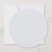 ミスティブルースバラAnemones Circleメニューカード 招待状 (裏面)