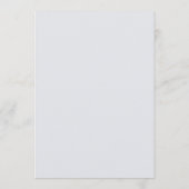 ミスティブルースフローラバラアネモネテーブルカード メニュー (裏面)