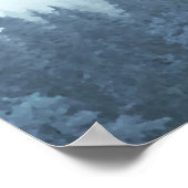 ミスティブルーパインズ15テーブ結婚ルの座席表 ポスター (角)