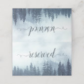 ミスティブルーパイン素朴ズ結婚予約 プレイスカード (外部開封)